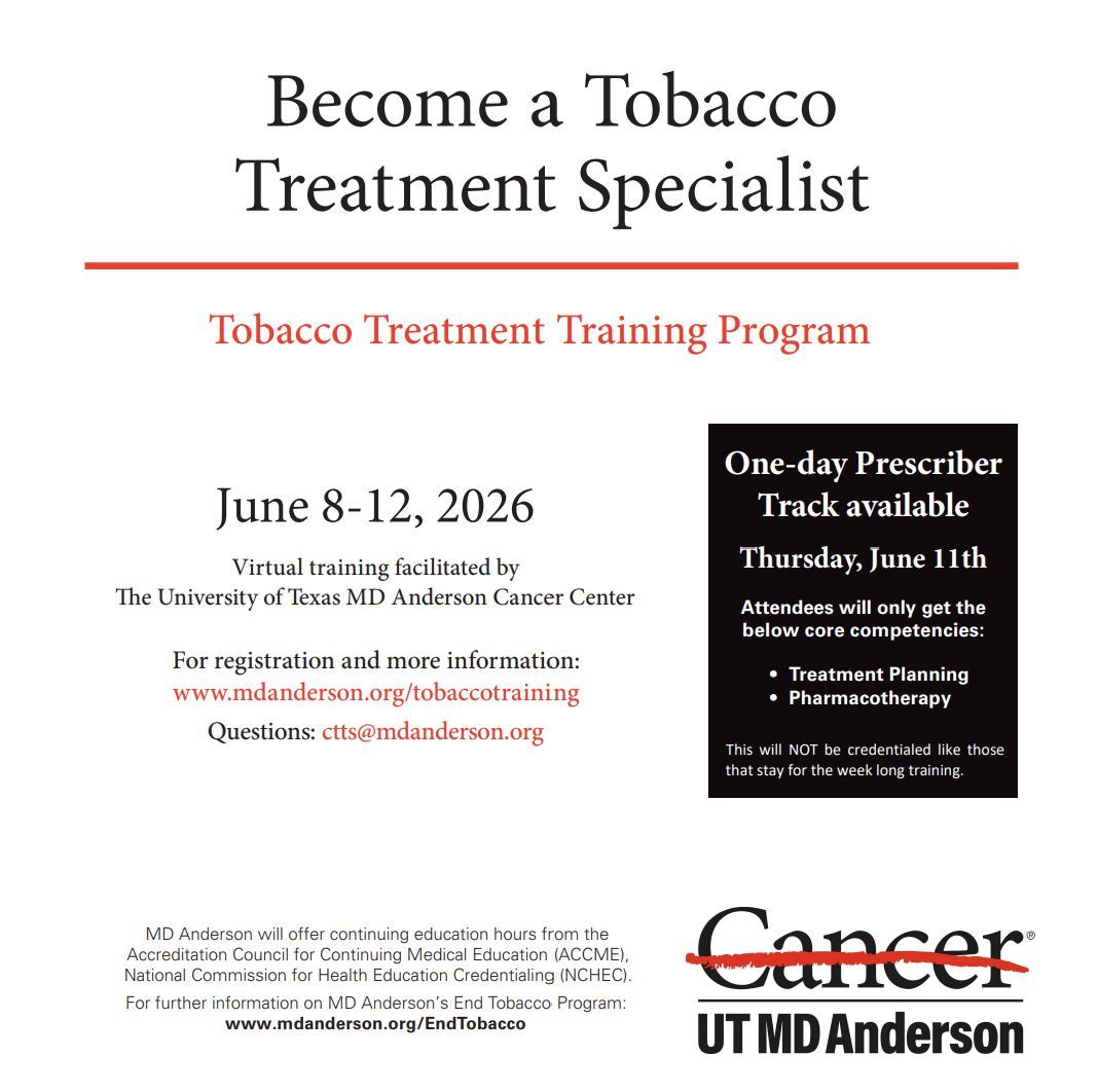 tobacco treatment training program CTTTP (@CtttpOrg) / Posts / X