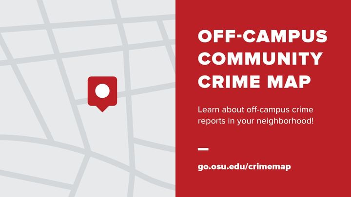 OSUPOLICE's tweet photo. Visit the Community Crime Map to see off-campus crime reports for the last 7 days. #StaySafeBuckeyes

https://t.co/jj7uRkTIt2 https://t.co/M8Iz9uYlIf