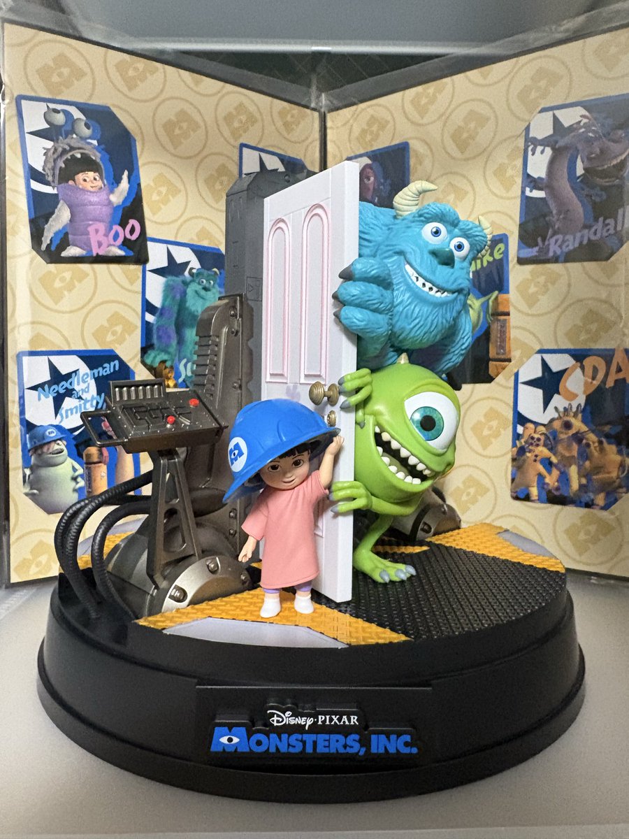 モンスターズインク ラストワン賞 PIXAR Happyくじ ラストワン賞 モンスターズ・インク フィギュア