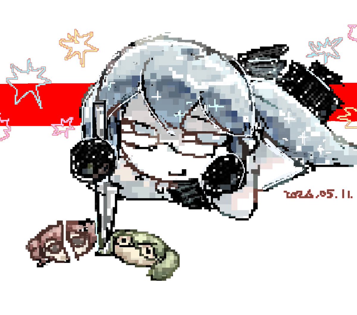 fidouFD's tweet photo. #evilgiftedmiku 
🩵💉Pixel art (maybe?) https://t.co/wDcprzSYHG