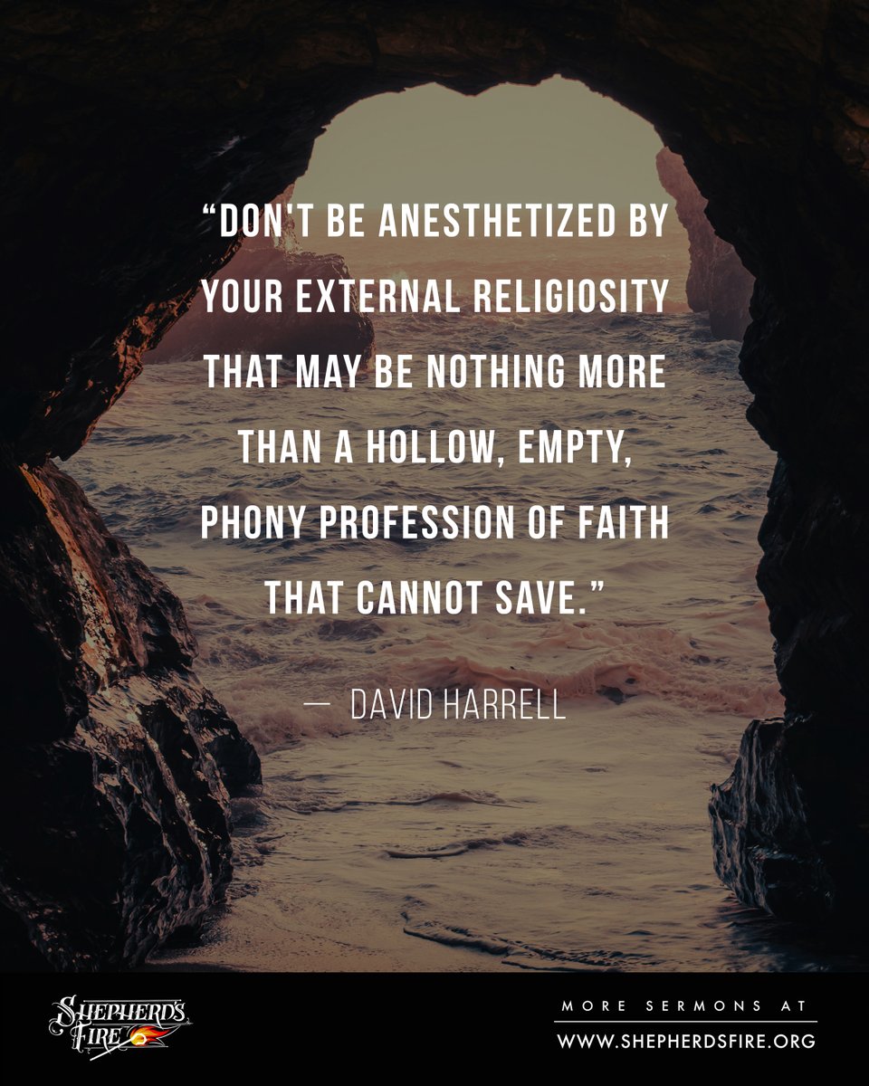 Shepherds_Fire's tweet photo. "Not everyone who says to Me, 'Lord, Lord,' will enter the kingdom of heaven, but he who does the will of My Father who is in heaven will enter." Matthew 7:21

https://t.co/18C0EaxW0y

#bibleteaching #shepherdsfire #faith #professionoffaith #salvation #bygracethroughfaith https://t.co/scWSyMkiId