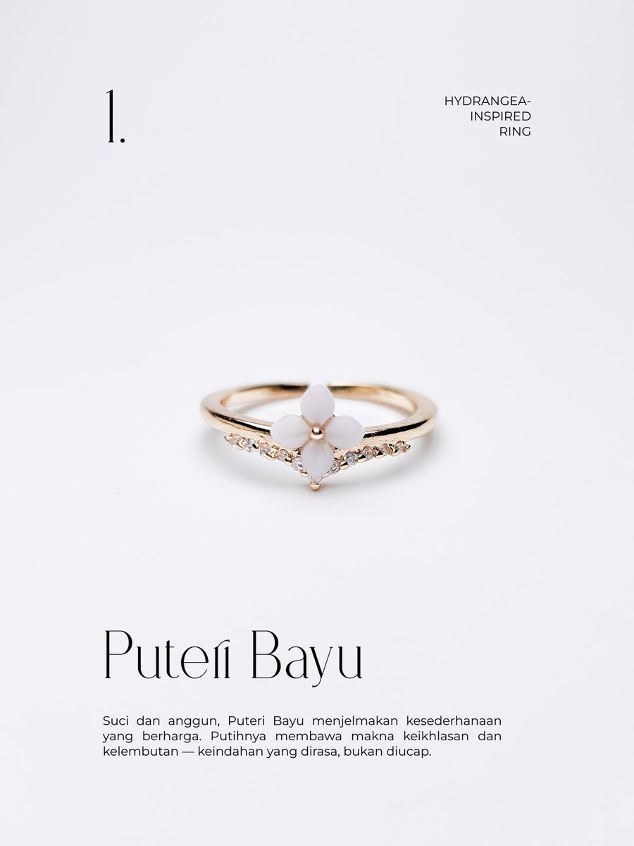 atthirah_mj's tweet photo. Our Hydrangea-inspired ring has garnered so much attention recently 🥹 so ladies, it's about time for another giveaway! 

REPOST AND LIKE THIS POST AND I WILL CHOOSE ONE LUCKY WINNER ✨️ https://t.co/I7pz5JxrHS