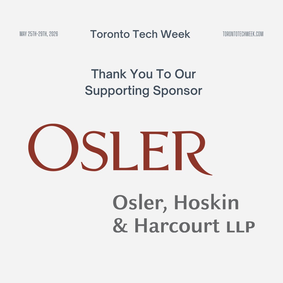 Toronto Tech Week tweet media