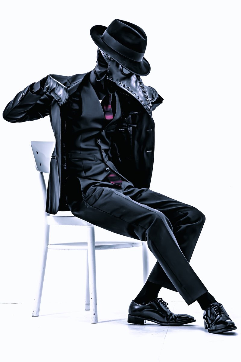煮付 Nitsuke / ペストマスクとスーツ tweet media