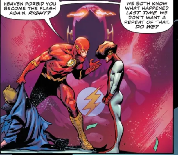 Impulse785's tweet photo. @FlashMentality Bart's age is so confusing especially as Bart's time as Flash is still canon https://t.co/1cDtuEM53I
