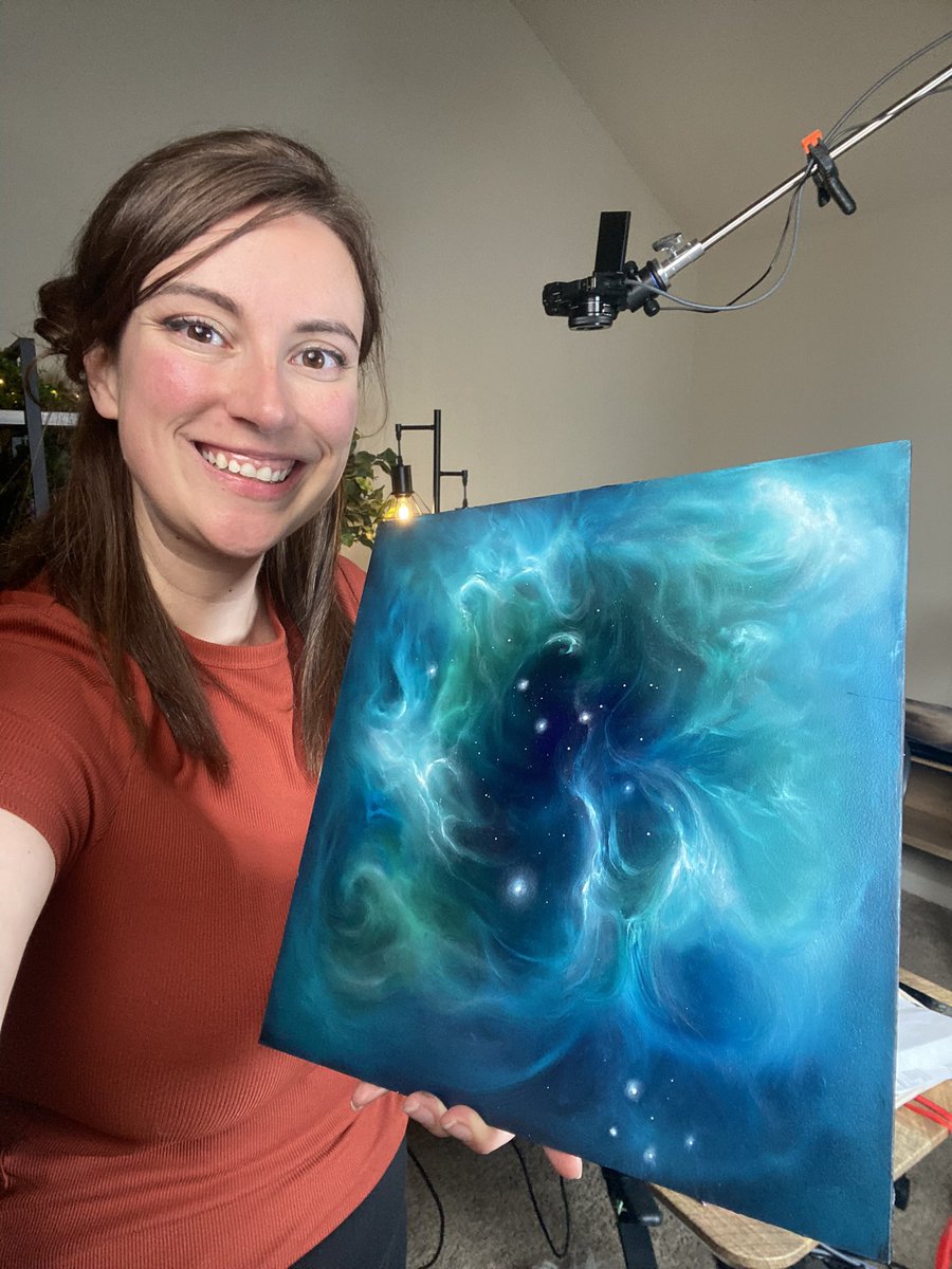 Cathrin Machin Space Art tweet media