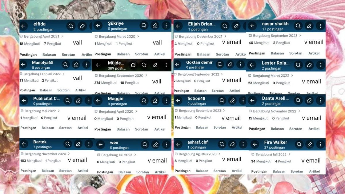 incaveu's tweet photo. @streouid adaaa banyaks

‘⅋── harga kosongan &amp; inact :

𔘓 v-email tahun 20an : 14k 
𔘓 v-email tahun lama : 15k
𔘓 v-all tahun 20 an : 16k

𐙚 take ke sini yaa : ☎️ https://t.co/RM0kkYucFo https://t.co/1tjdZyDR3x