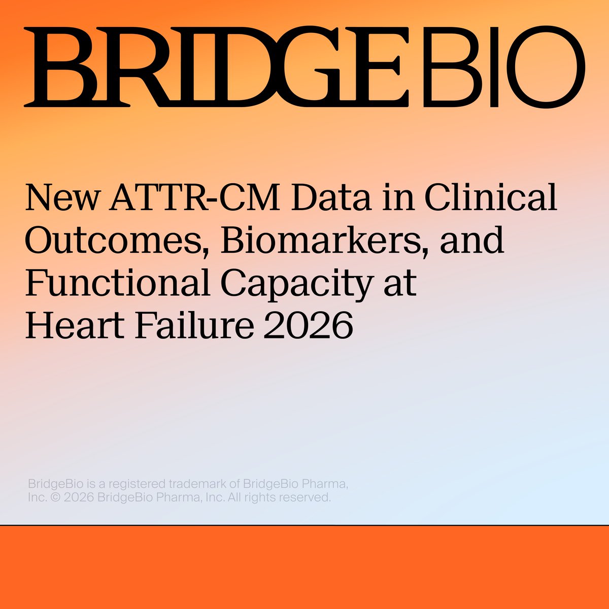 BridgeBio Pharma tweet media