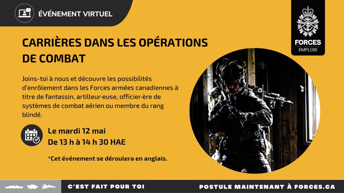 Forces armées canadiennes tweet media