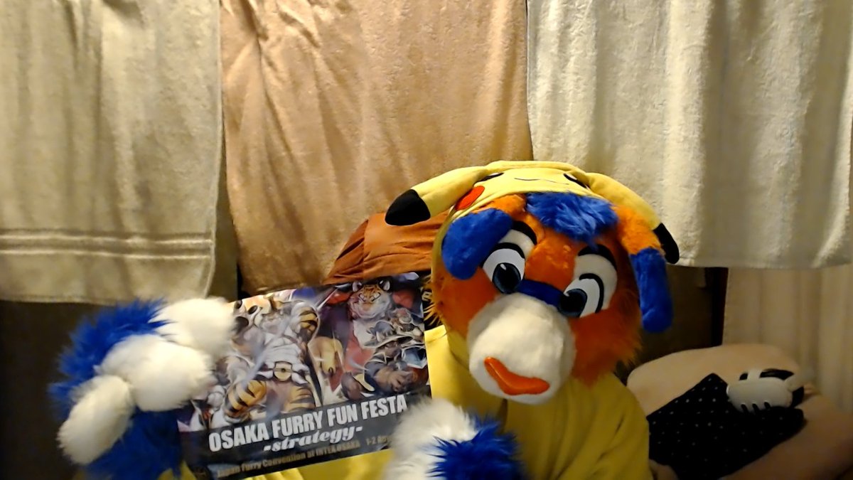 予告
OSAKA FURRY FESTA-stratengy-
INTEX OSAKA
両日参加でお会いできる日を楽しみにしています
※九州からPCX移動で参加予定しています
#OFFF
#ケモノをみて今週もがんばりマンデー