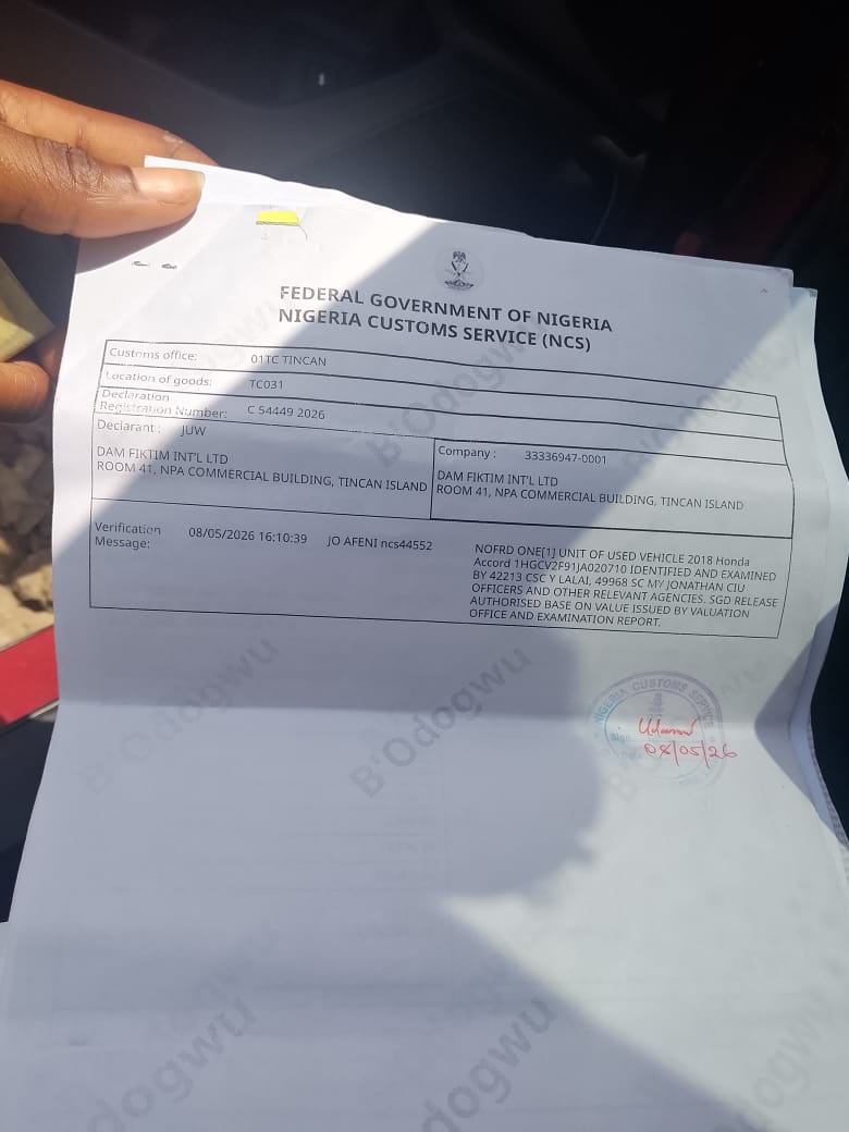 Bigsamtorrera's tweet photo. First delivery of the week 💯
Although this should’ve been delivered on Saturday, but Clarion Terminal doesn’t operate on Saturdays and our client understood perfectly.
At ÓNÍTÒKÙNBỌ NIGERIA LIMITED, we don’t delay clients’ jobs, but sometimes Customs processes can affect timing https://t.co/gdIKKZmzQH
