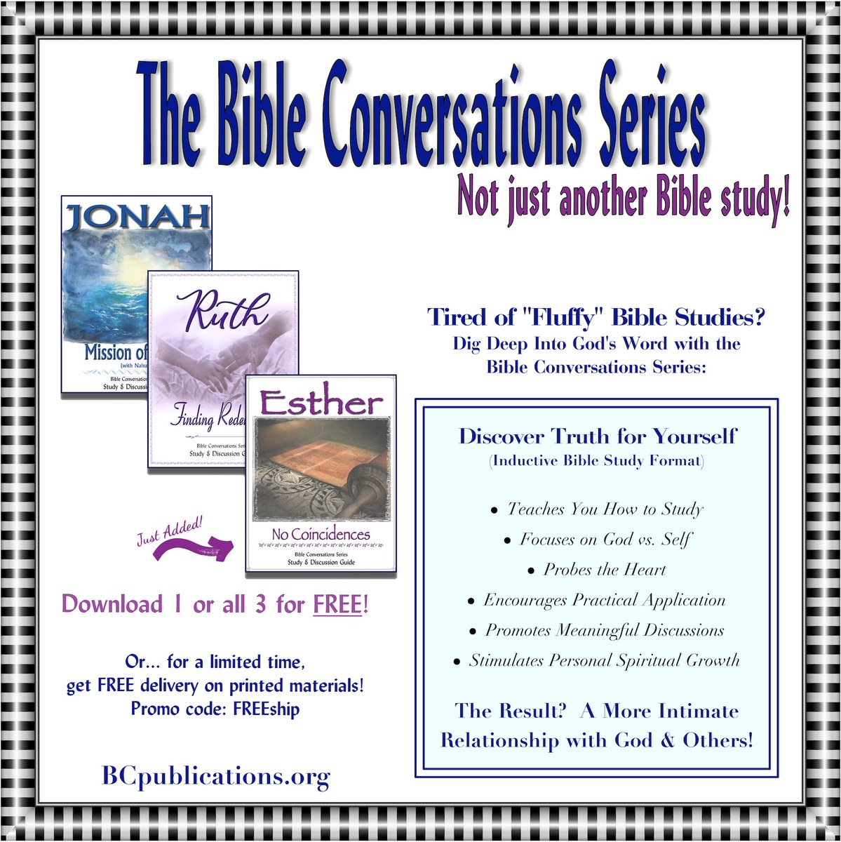 BC Publications (@Bible_Convos) / Posts / X