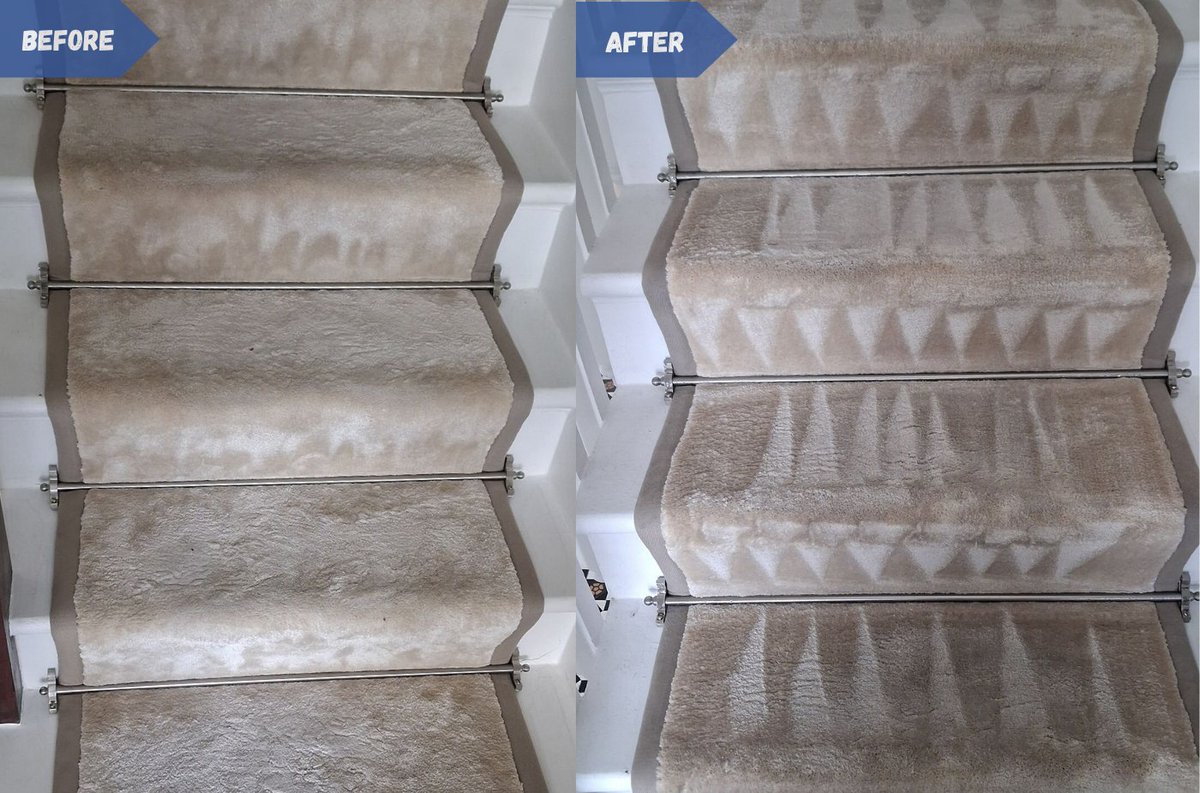 LondonCleaners4's tweet photo. ✨ Staircase Carpet Cleaning in Croydon
Staircases tend to take the hardest hit in any home.
Using professional extraction cleaning, we brought back a more balanced finish across the whole staircase, improving both appearance and texture.
Book now: https://t.co/ndwmKhAgRc https://t.co/Irzftjgt9D