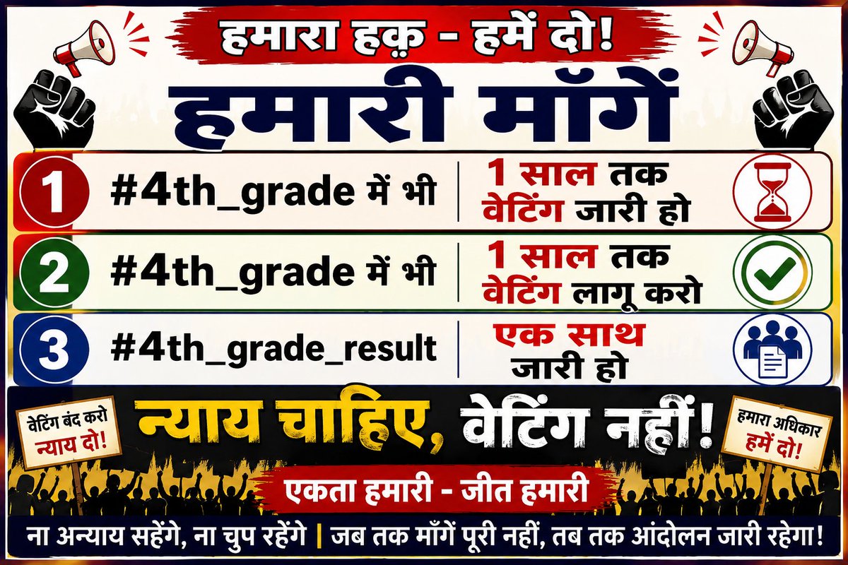 anuj_jitendra's tweet photo. #4th_grade_में_भी_1साल_तक_वेटिंग_जारी_हो 
#4th_grade_में_भी_1साल_तक_वेटिंग_लागू_करो 
#4th_grade_result_एक_साथ_जारी_हो 20 https://t.co/HwsxIQdwBn