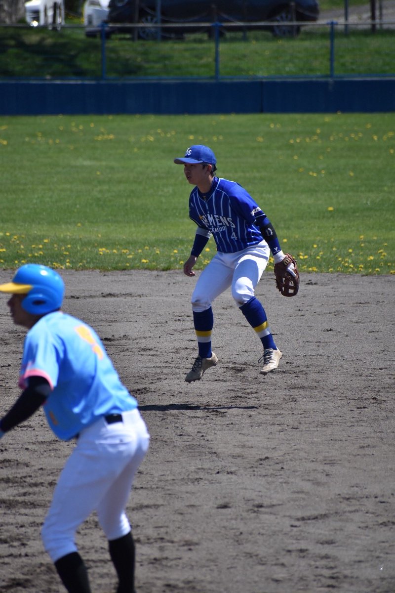Bremens2020's tweet photo. 2026.05.10（日）
高松宮賜杯石狩支部予選1回戦
vs Triple Dippears
4対11◯（6回コールド）
2回までに四球とエラーで4失点🥶
2回終わって4対0の展開でしたが、着実に点数を重ね逆転コールド勝✨
先発坂尾は6回投げて被安打2、奪三振6、四球5で完投！
さぁ来週は準決勝・決勝🔥
#北海道ブレーメンズ https://t.co/7FHeX1G00P