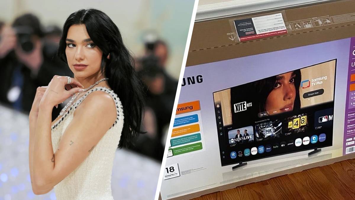 Dua Lipa demandó a Samsung por usar su rostro para vender televisores tinyurl.com/58wzwsr7
