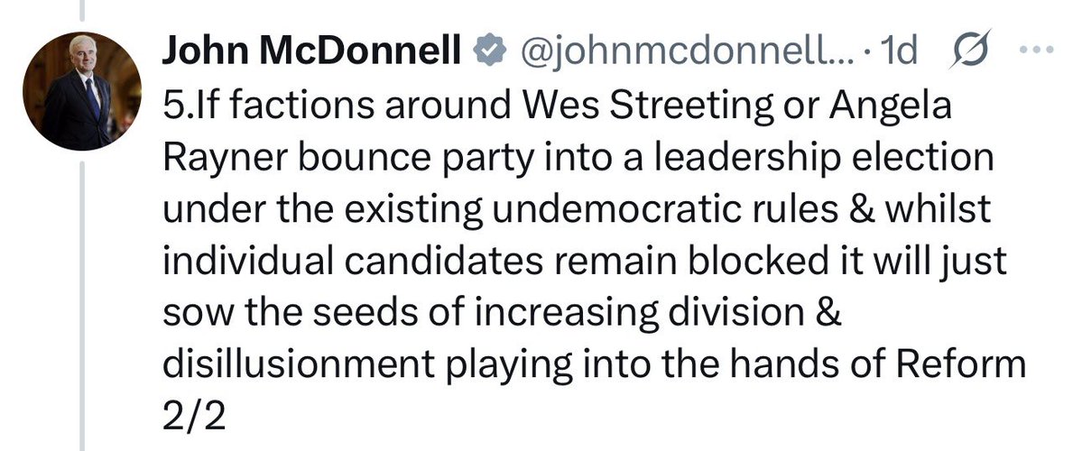 Lord Walney tweet media
