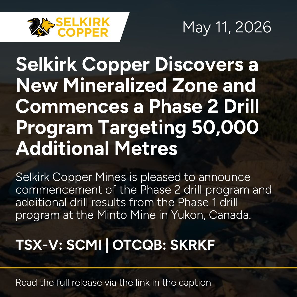 Selkirk Copper Mines tweet media