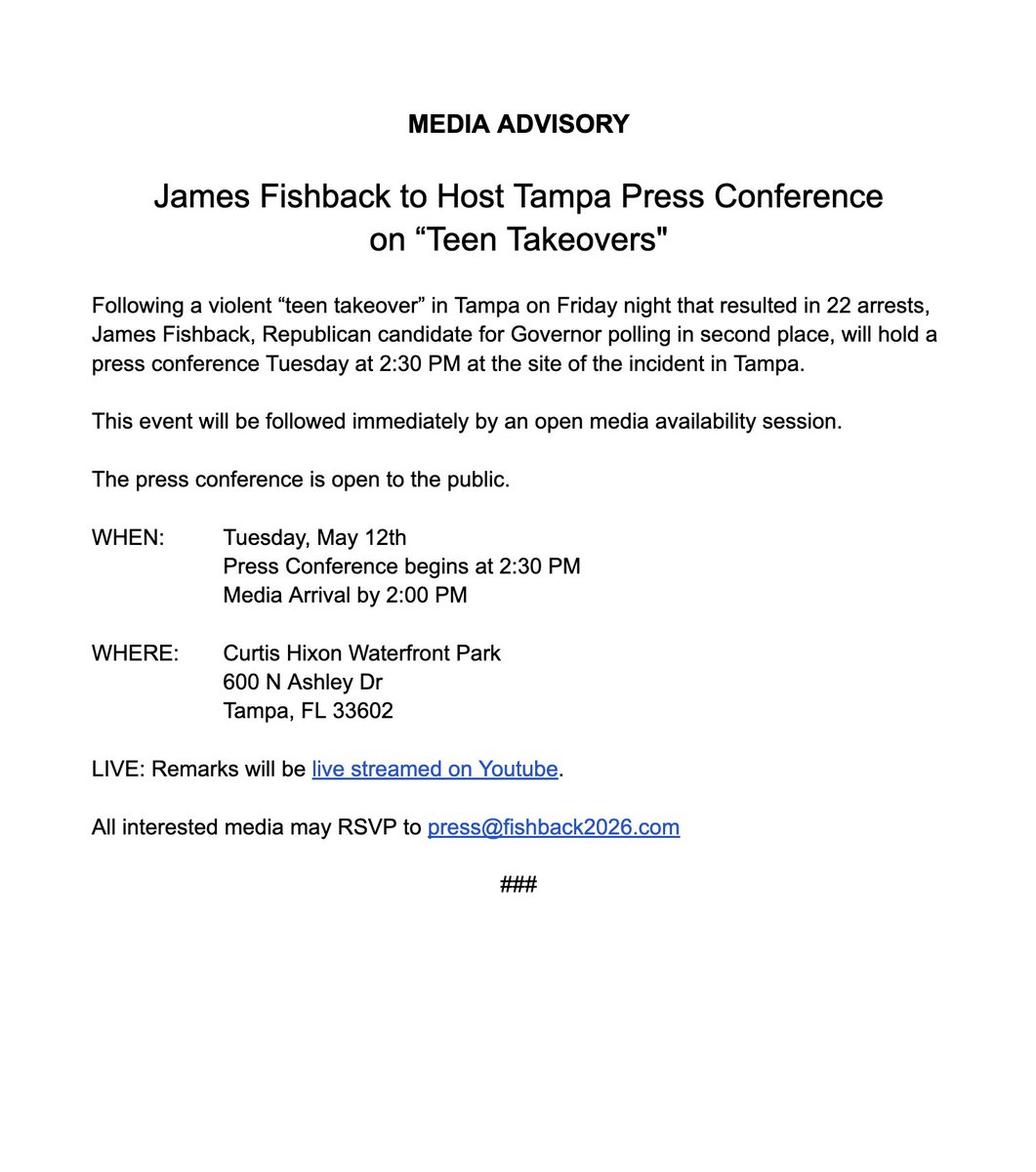 James Fishback tweet media