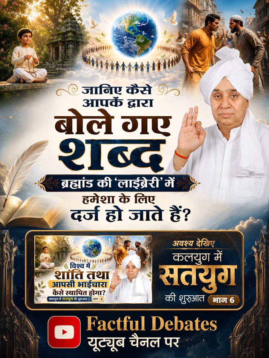 jodhpurLD1's tweet photo. #Kalyug_Mein_SatyugKiShuruat6
सुदामा का महल कृष्ण ने नहीं, किसी और ने बनवाया था!
जानने के लिए देखिए कलयुग में सतयुग की शुरुआत — भाग 6, Factful Debates यूट्यूब चैनल पर
Watch Factful Debates Yt
@anitada23854181 https://t.co/nKLYc5owFs