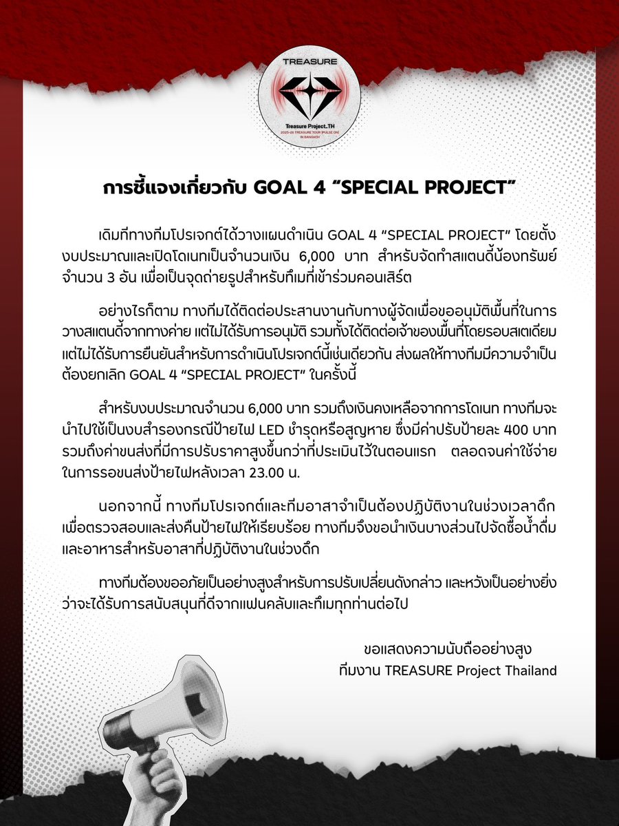 Treasure Project_TH tweet media