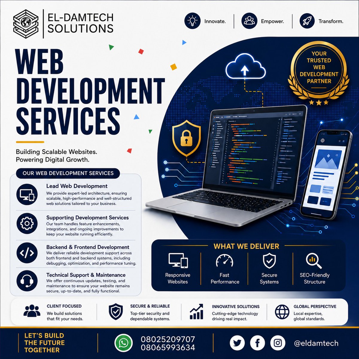 Eldamtech's tweet photo. 🌐 @eldamtech
#ElDamtechSolutions #BusinessGrowth #VirtualAssistant #ProfessionalServices #BusinessStrategy #CapacityBuilding #ExecutiveSupport #Entrepreneurship https://t.co/HtbRNfDyPF