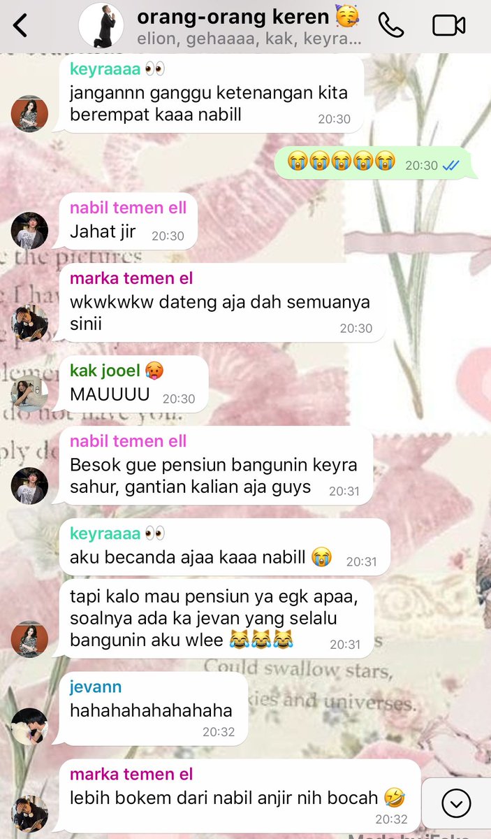 #euphoricuniverse keyra dan kakak-kakaknya edisi puasa waktu itu 😽