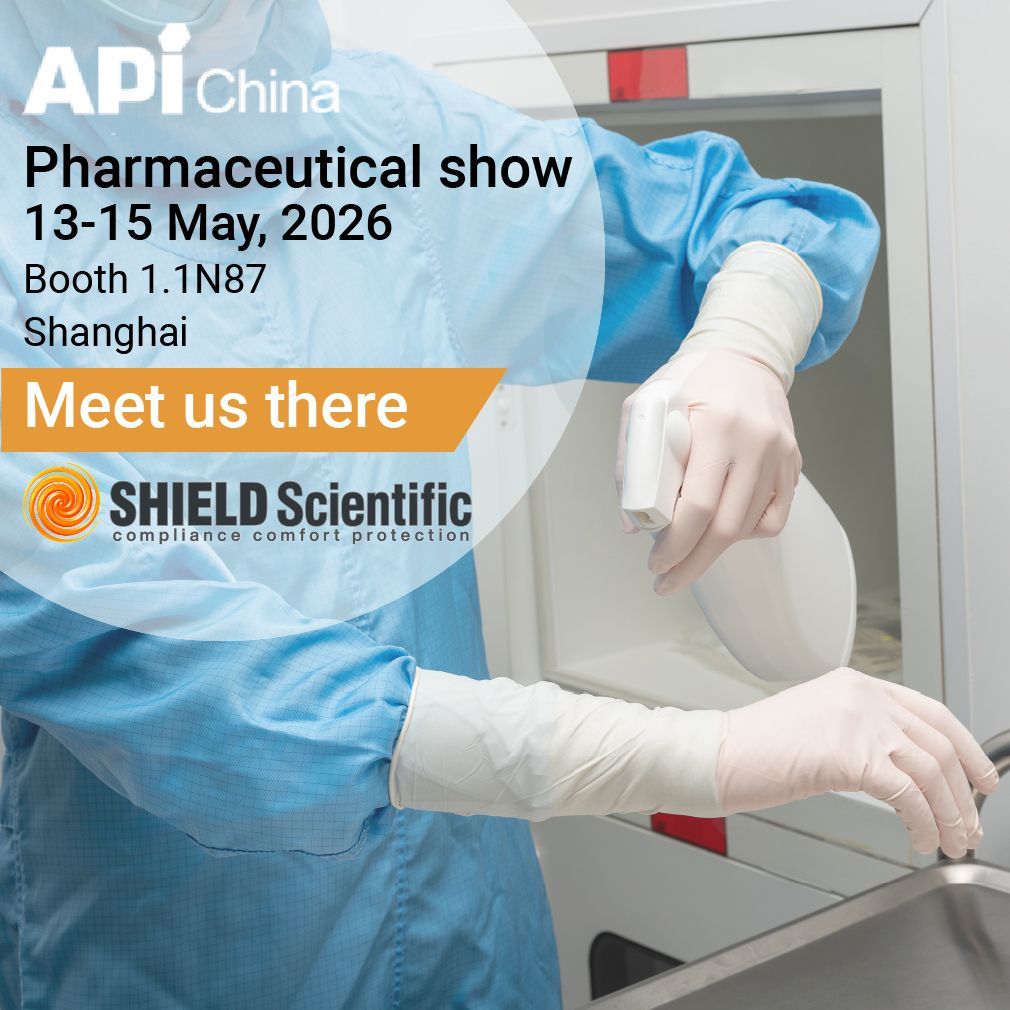 SHIELD_Sc's tweet photo. Meet SHIELD Scientific at API China 2026 in Shanghai

📍 Stand 1.1N87

Cleanroom glove solutions for pharma environments.

#APIChina2026 #SHIELDScientific #Cleanroom https://t.co/XxoMXUGJhP