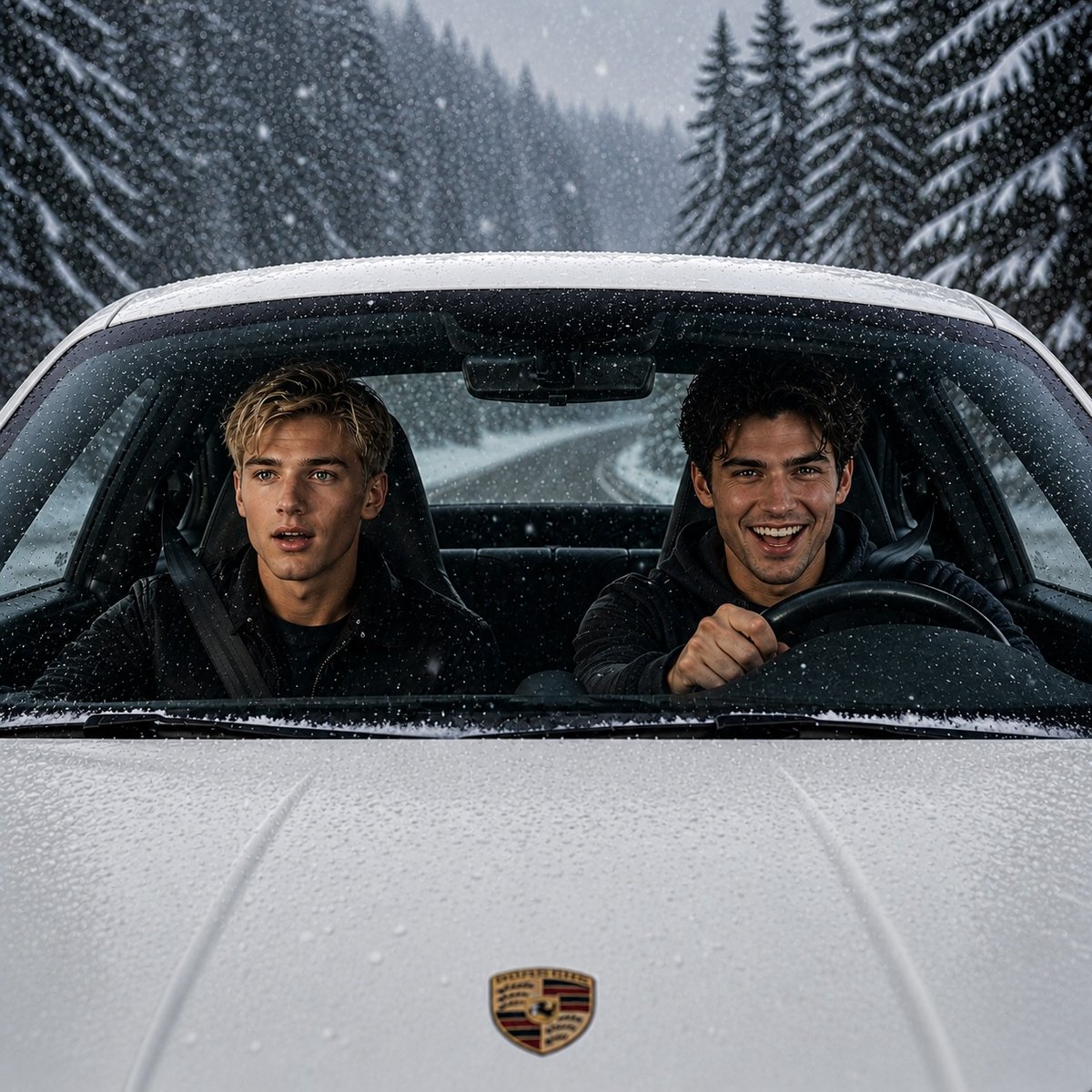 DakKopec's tweet photo. In the book #brokenboys Beyond Friendships, Blake, being from Southern #califonia, had never seen #snowfalll from the sky. He #marvels at the way the snow falls and hits the car's windshield. #Logan laughs and teases #Blake as he drives down the road. https://t.co/FKVAzVlbcD