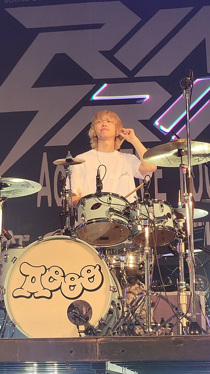 san3__hapsap's tweet photo. 2026.5.8 Fri 札幌
ツミキ🥁👣
📸撮影可能部分
#Aooo
#Aooo_RINGRINGツアー https://t.co/hq03YI5xqC