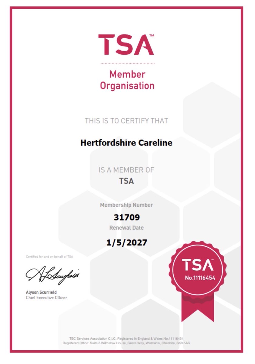 Herts Careline tweet media