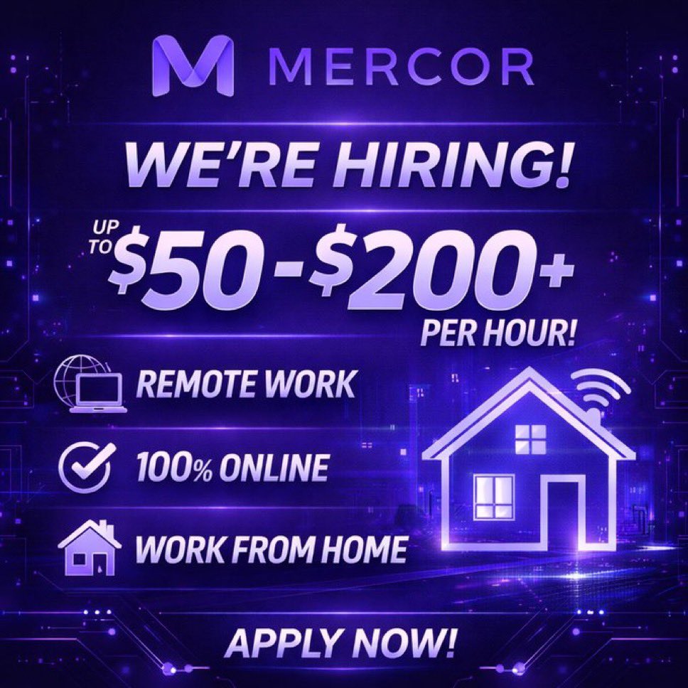 Mercor Recruiter - HIRING tweet media