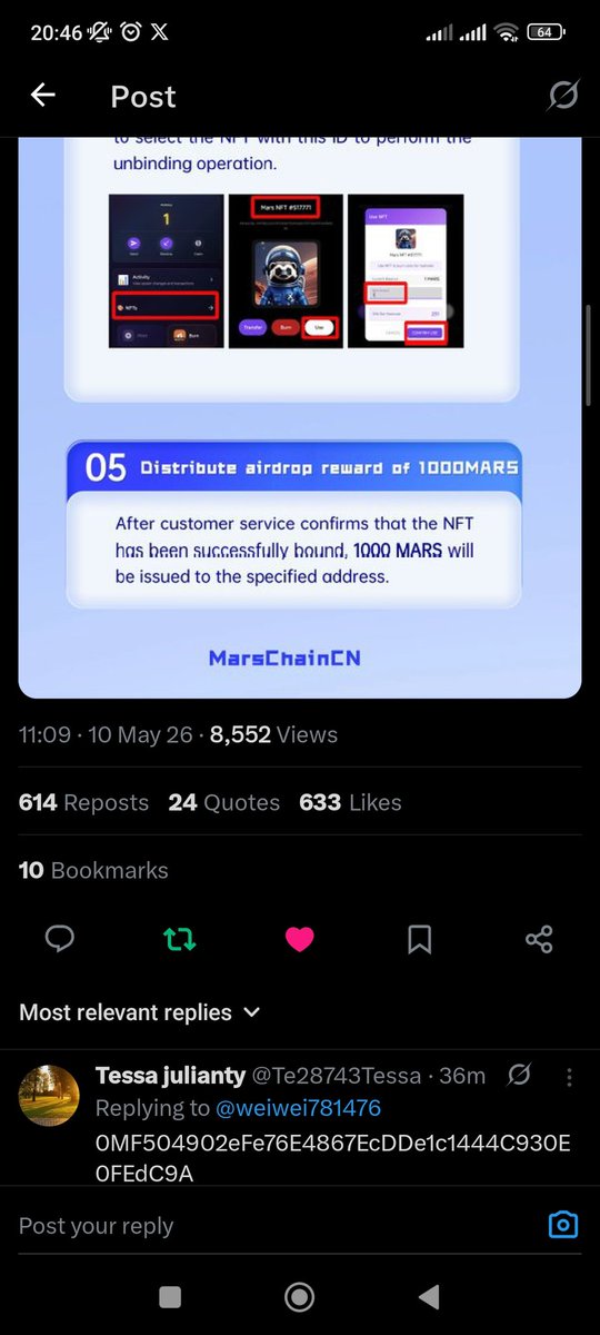 Oqaanser's tweet photo. @weiwei781476 0M6800BCce9d862Fd744771878a2cC4fDeEa250029

Done task
Please check sir
. https://t.co/H13JSUMv08