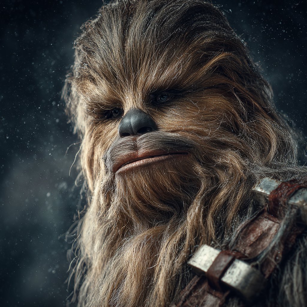 Unique930's tweet photo. QT or Share Your SciFi Art
“Don’t forget your Wookiee”
#AIart️️️️️️️️️️️️️️️️️️️️️️️️️️️️️️️️️️️️️️️️️️️️️️️️️️️ #wookiee #chewbacca #starwars #scifiart #scifi #aiartcommunity https://t.co/gvgaami4e6
