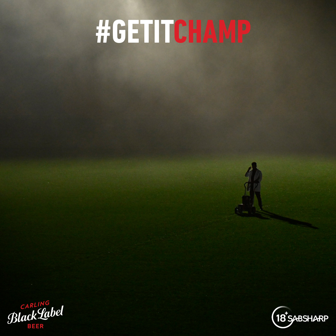 blacklabelsa's tweet photo. Champs eStadium, no lines, no game! While everyone’s watching the match…ubra Hloni was there before sunrise to make sure it is playable. ⚽
Precision. Discipline. Pride. That’s what makes a true Champion.
Using #GetItChamp, QT with what makes you a Champion. Bangene! https://t.co/gB54FIuINE