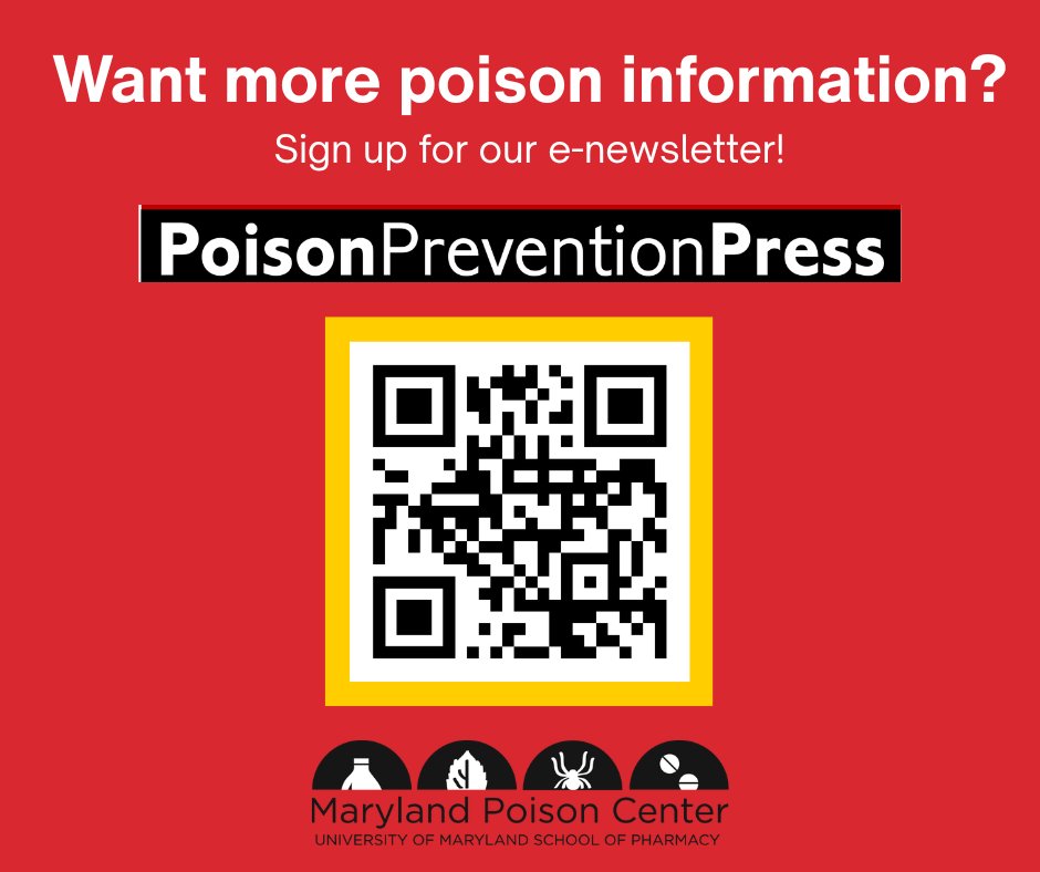Maryland Poison Center tweet media