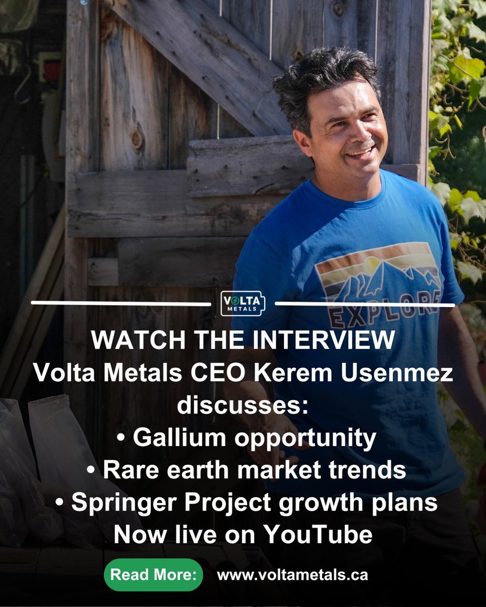 Volta Metals tweet media