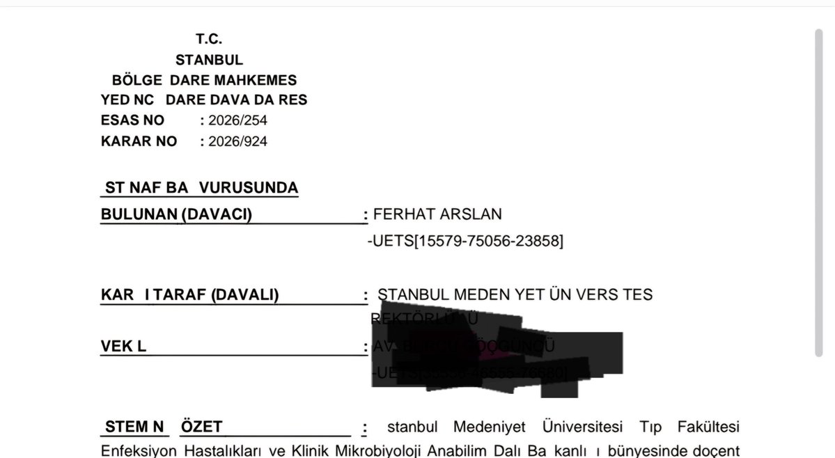 Doç. Dr. Ferhat Arslan tweet media