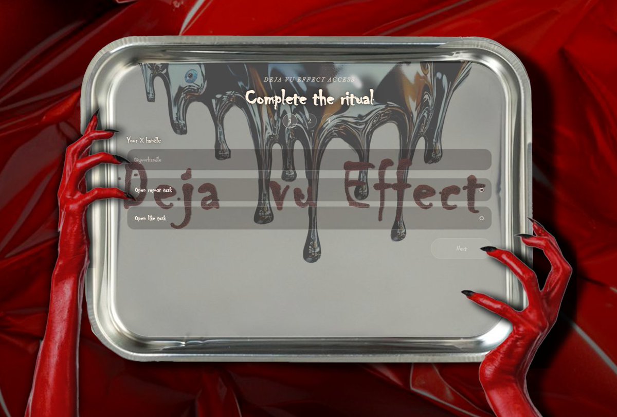 Deja Vu Effect tweet media