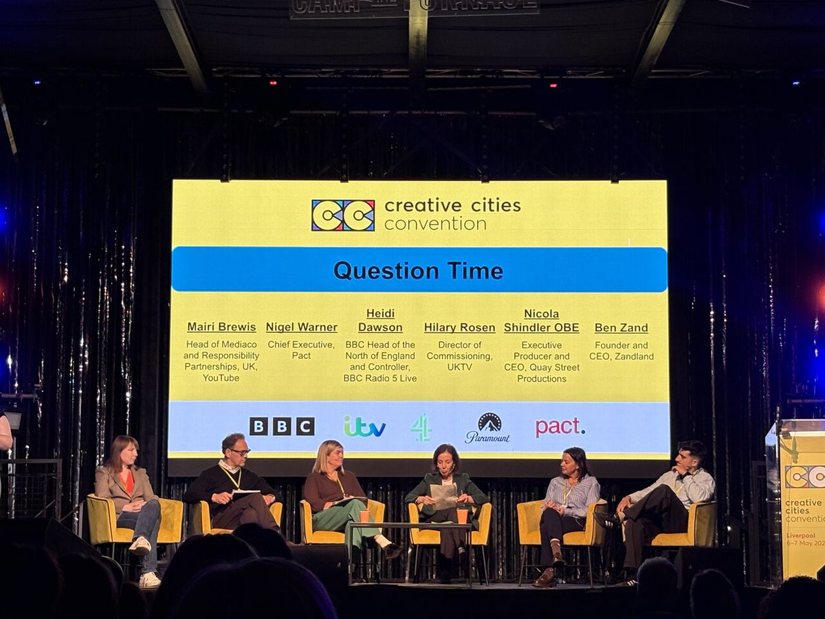 balticcreative's tweet photo. Last week, @CCConventionUK came to Liverpool for the first time, right here in the Baltic Triangle.

It was hosted in @CampandFurnace, and our CEO, Lynn, attended to represent our tenants and community, whilst Baltic Creative hosted Channel 4 teams in some of our spaces. https://t.co/dVsVEQFKjv