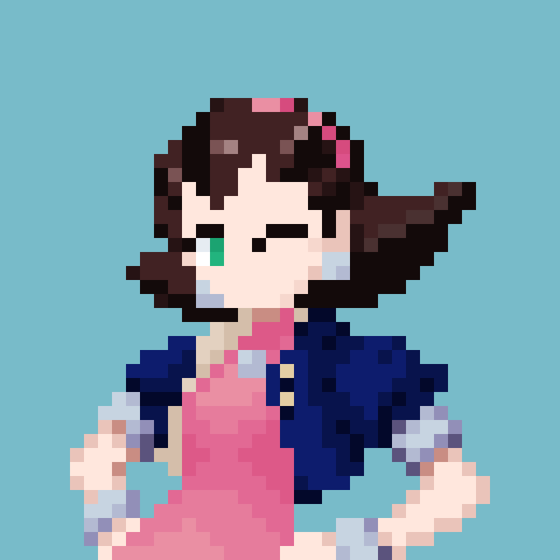 castle_bear's tweet photo. トロン・ボーン (Tron Bonne)
#ドット絵 #ロックマンDASH #pixelart #megamanlegends https://t.co/WRamiJ5QkT