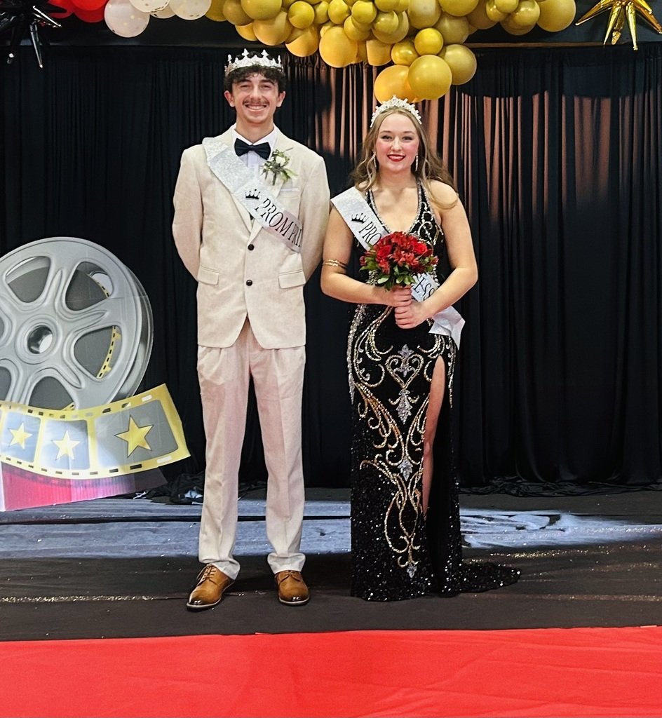SCATigers's tweet photo. We continue to celebrate a memorable evening from this year’s prom. Congratulations to our Prom Prince and Princess, Kaden Zachman and Destiny Deeter, and our Prom King and Queen, Rowen Humphrey and Makenzi Pfirman. The night was a wonderful celebration for our students! ✨ https://t.co/sCbjwmosCP