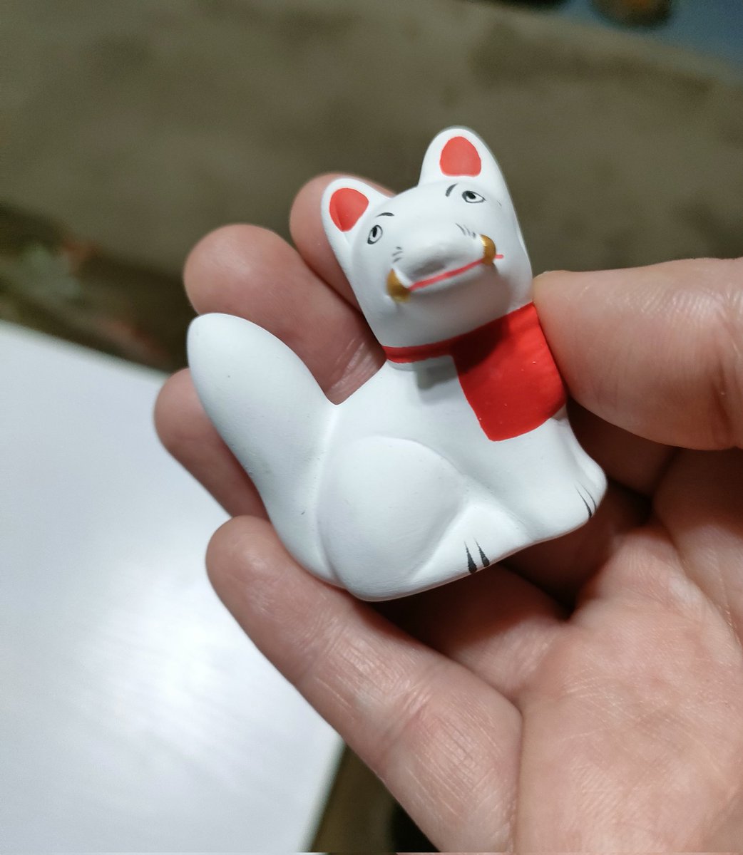 七福神おみくじで小さい毘沙門天様付いてきて、そのあと目に留まった