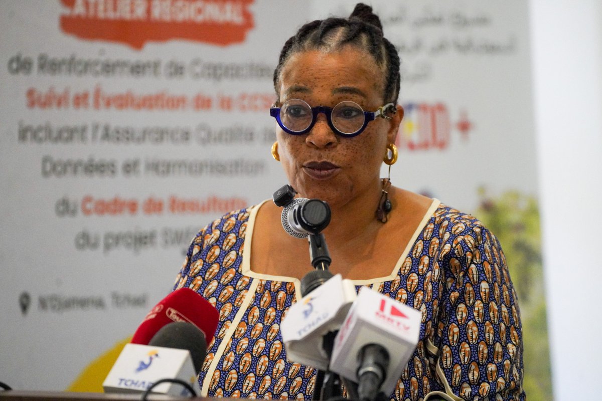UNFPATCHAD's tweet photo. Lancement à N'Djamena de l'atelier régional #SWEDD+ !
Objectif : harmoniser le suivi du changement social pour l'autonomisation des filles. Une synergie entre 7 pays, l'#UNFPA et la Banque Mondiale pour « rendre visible l'invisible » et transformer durablement les normes. https://t.co/mOeHRki6t3