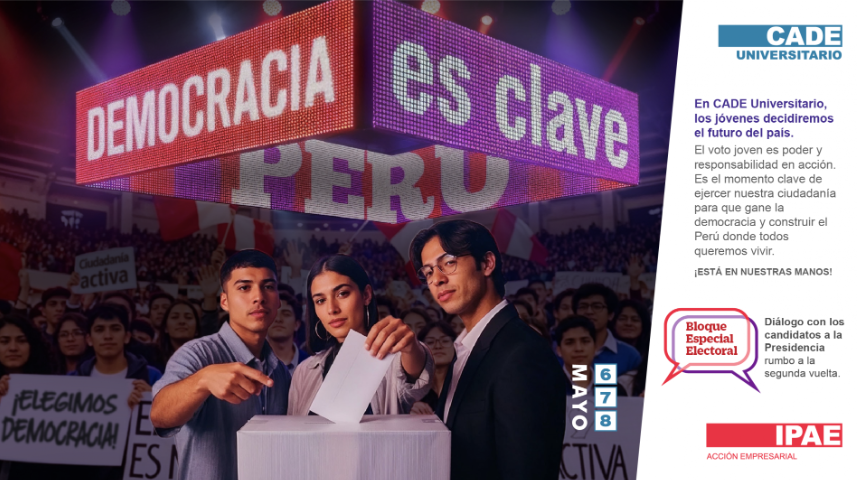 PabloMoreyraAlm's tweet photo. El CADE Universitario ha dejado una lección que los candidatos de la segunda vuelta parecen no querer leer: la juventud peruana se cansó del espectáculo.
Mientras la campaña se pierde en bailes de TikTok y etiquetas ideológicas, los más de 700 líderes estudiantiles del CADE exigen algo mucho más difícil de producir: sustancia técnica y resultados. No buscan mesías ni discursos incendiarios; buscan viabilidad, seguridad jurídica y reglas claras para trabajar.
Lo que vimos en este foro es un pragmatismo necesario. Para ellos, la inestabilidad política no es un concepto abstracto; es un costo real que frena su empleabilidad y sus proyectos de vida. Por eso, su demanda de transparencia y de una auditoría electoral impecable no es un capricho, es una exigencia de legitimidad básica.
El Perú necesita menos "bloques anti" y más gestión. Los jóvenes ya entendieron que el país no se saca adelante con trincheras, sino con consensos que funcionen en la realidad. Si los candidatos siguen ignorando este pedido de madurez política, estarán dándole la espalda al 30% del padrón que, al final del día, es el que decidirá si tenemos un gobierno con futuro o solo un nuevo episodio de crisis.
#EleccionesPerú2026 #CADEUniversitario #Perú