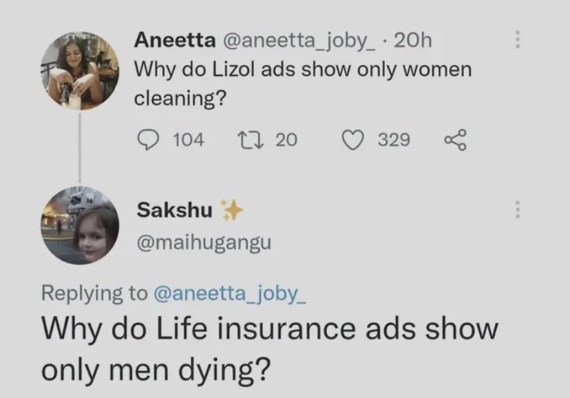 _Shivam_says's tweet photo. Atleast she got a point here 🤔 https://t.co/kW4dXX4FiS