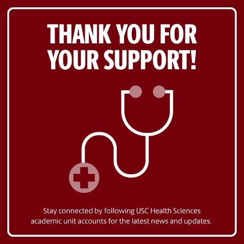 USC Health Sciences tweet media
