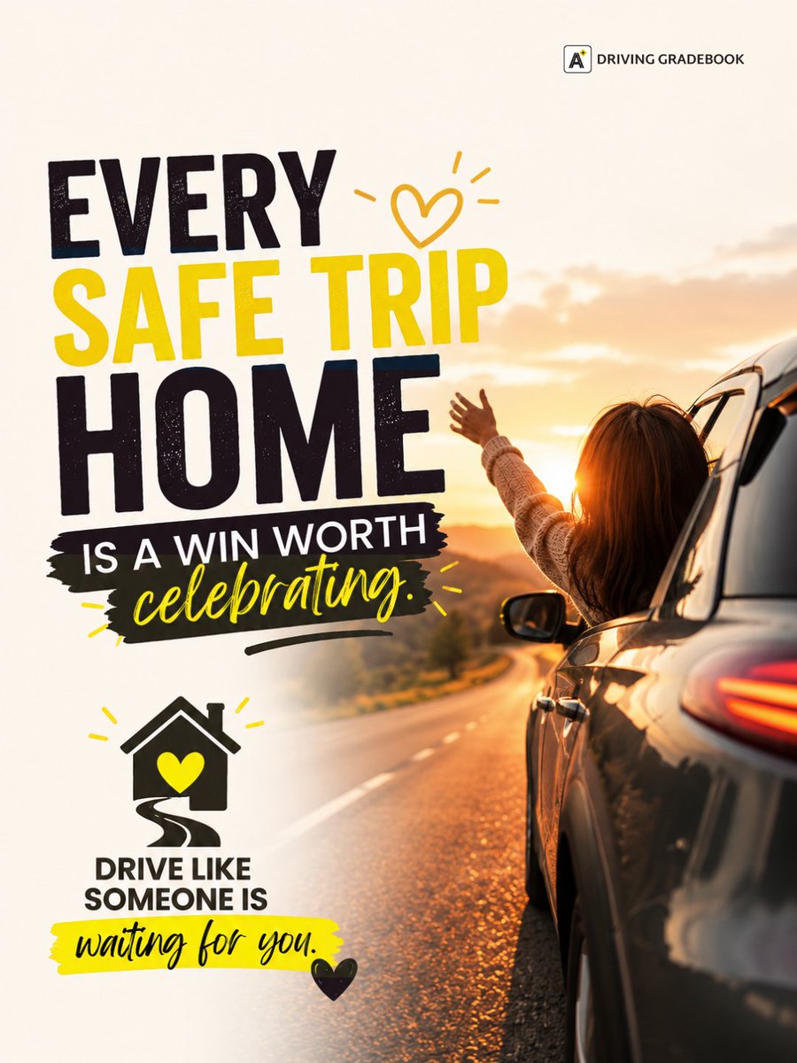 drivinggrade's tweet photo. This Monday, drive like it matters — because it does.

Safe driving isn't about being slow. It's about being aware, prepared, and in control.

#MondayMotivation
#RoadSafety
#SafeDriver
#MondayVibes
#NYCDriver https://t.co/2fS8t1b5gg
