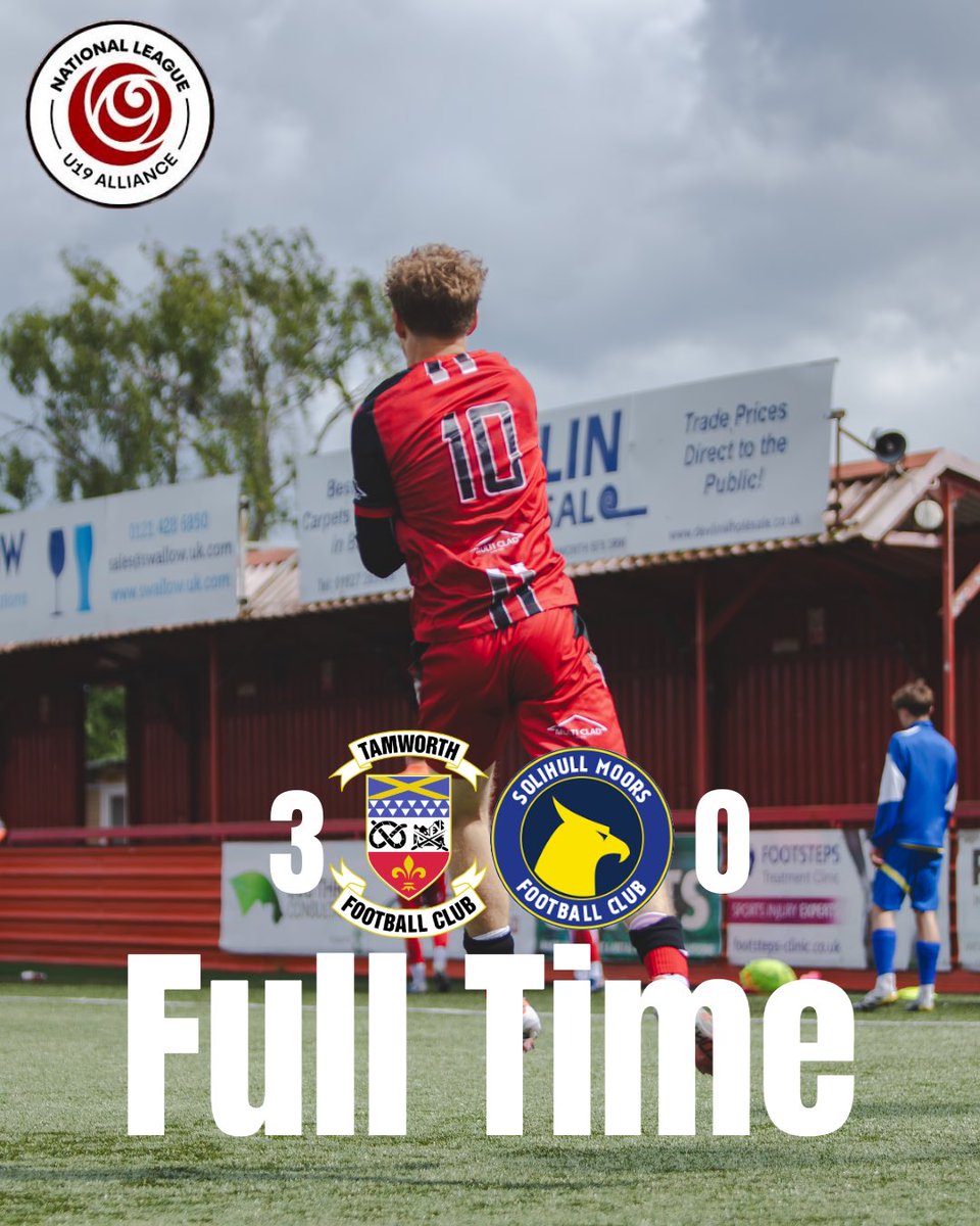 TamworthAcademy's tweet photo. Full time this afternoon as the U19โs win 3-0 and in doing so win the league!
โฝ๏ธRian Bryce
โฝ๏ธTaylor Wyse
โฝ๏ธEthan Davis
CHAMPIONS
#coyl #academy #pathwaytosuccess #futuresbright https://t.co/YPHPyaRaSz