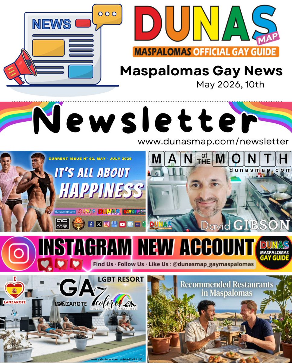 Dunas Map, Gay Maspalomas - Gran Canaria tweet media